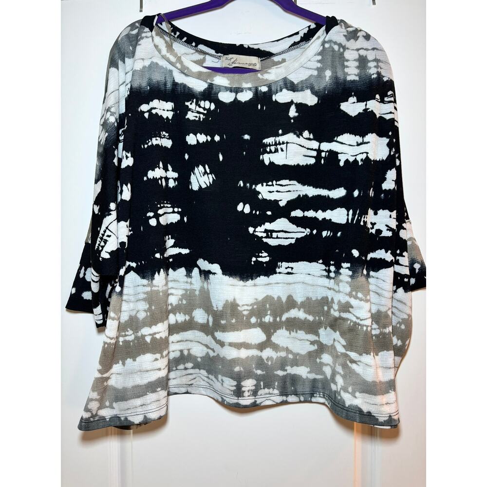 Vintage Havana Wide Oversize Shirt Top Size M Boho